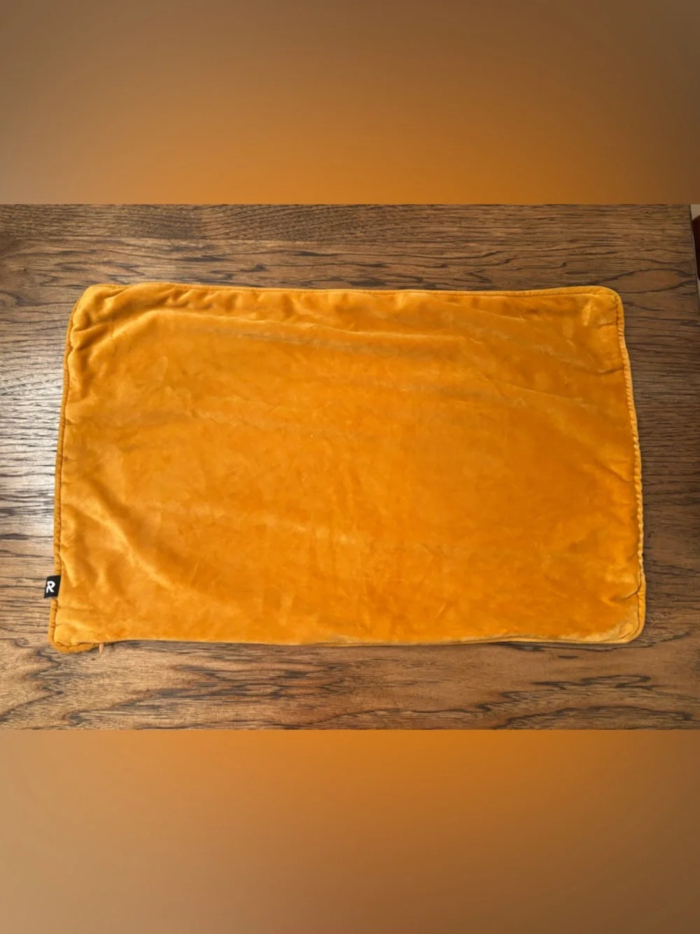 Mustard Gold Velvet Lumbar Pillow Cover 24x15 Boho Modern Accent Cushion